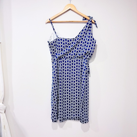 BANANA REPUBLIC Blue patterned dress - Picture 3 of 9